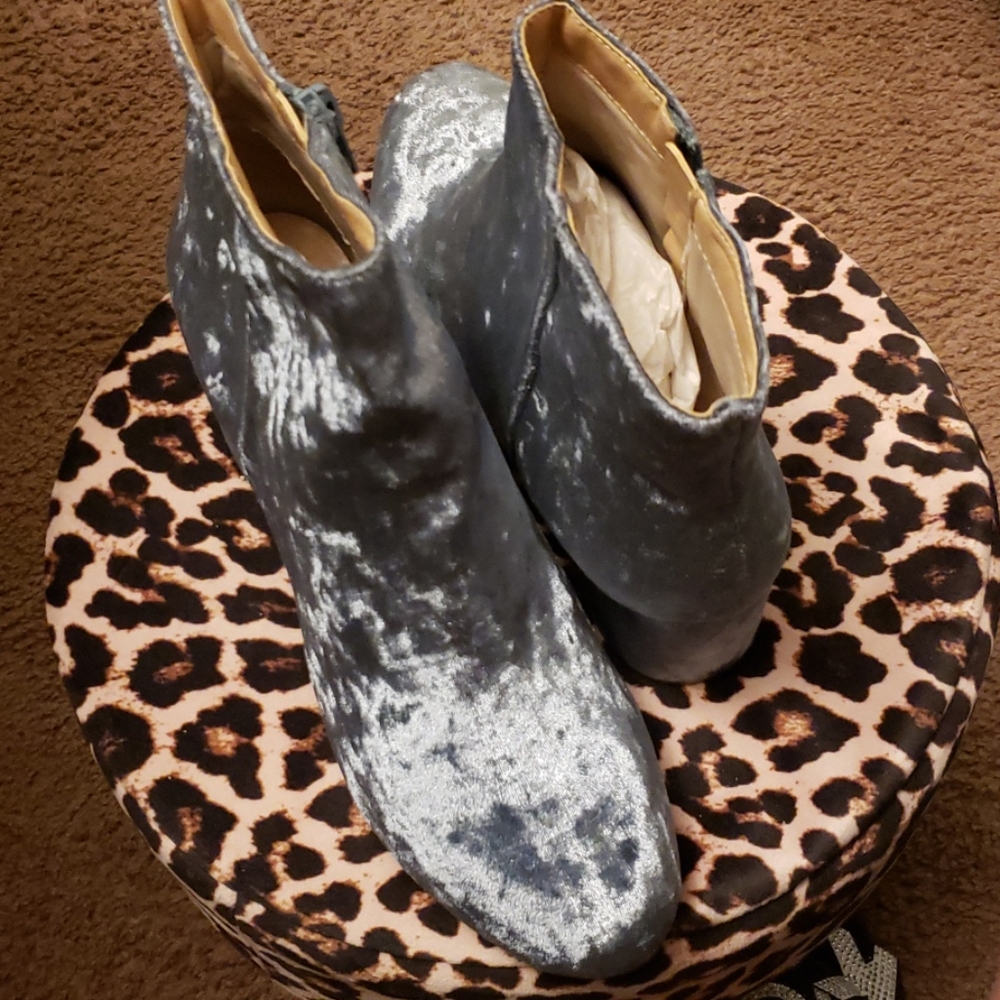 Light Blue Ankle Boot